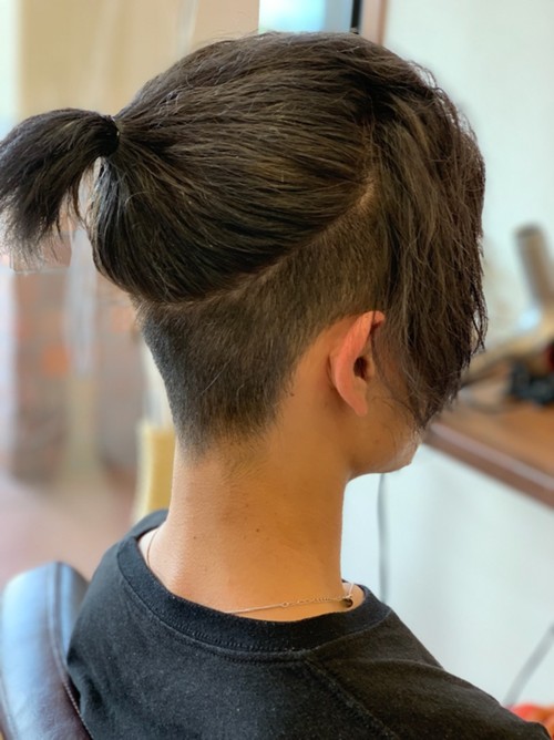美容室 Hair Salon Fran フラン のニュース グレーカラー ツーブロックアレンジ Donbla ドンブラ