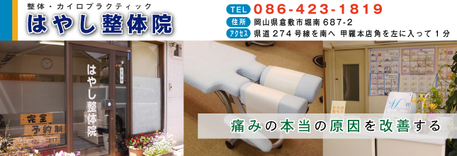 はやし整体院~カイロプラクティック・整体~