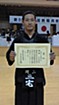 指導者・現役プレーヤー（全国教職員剣道大会個人2年連続優勝）　三宅　聡史